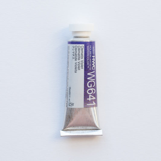 Holbein Artists' Watercolor 15ml WG641 Clematis Violet G