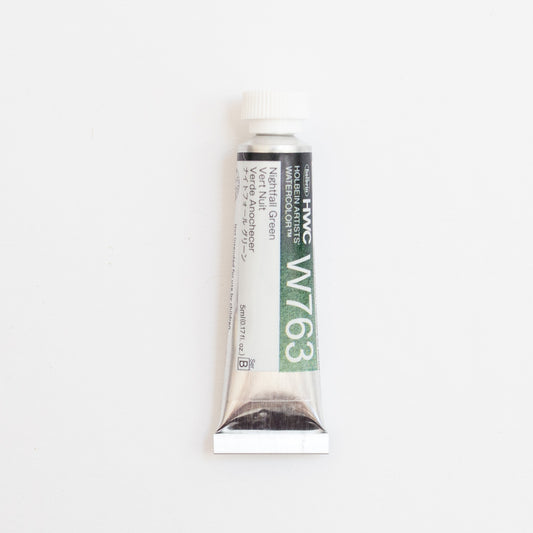Holbein Artists' Watercolor 5ml W763 Nightfall Green B 5ml