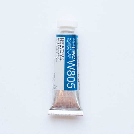 Holbein Artists' Watercolor 15ml W805 'Pearl Silver Blue' C