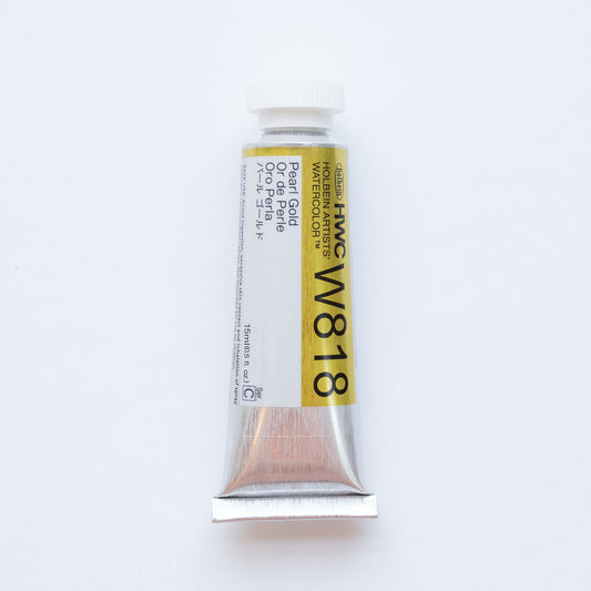 Holbein Artists' Watercolor 15ml W818 'Pearl Gold' C