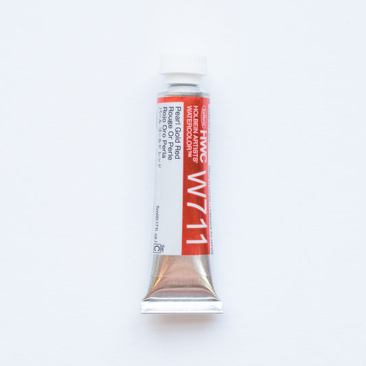 Holbein Artists' Watercolor 5ml W711 'Pearl Gold Red' C