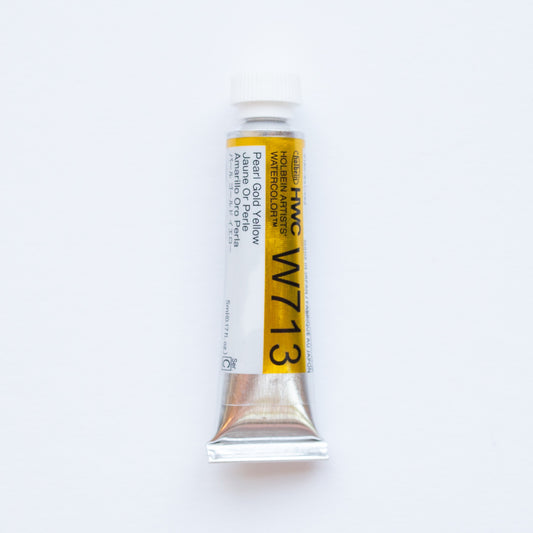 Holbein Artists' Watercolor 5ml W713 'Pearl Gold Yellow' C