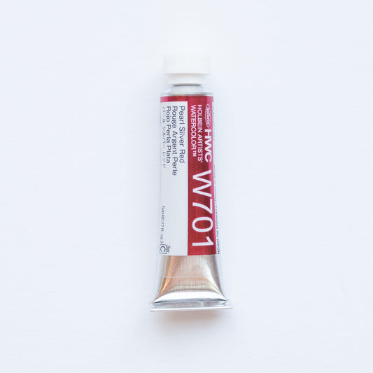 Holbein Artists' Watercolor 5ml W701 'Pearl Silver Red' C