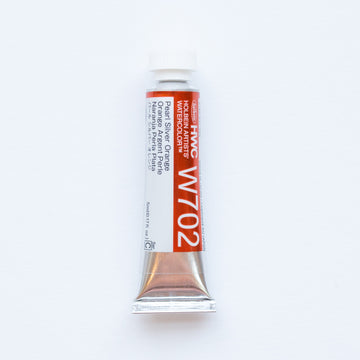Holbein Artists' Watercolor 5ml W702 'Pearl Silver Orange' C