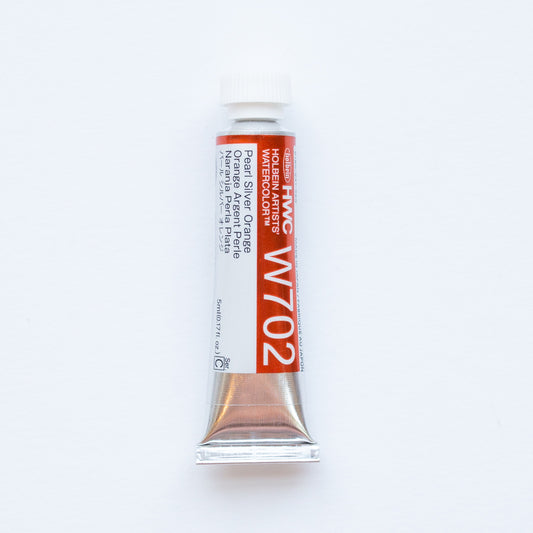 Holbein Artists' Watercolor 5ml W702 'Pearl Silver Orange' C