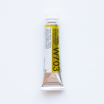 Holbein Artists' Watercolor 5ml W703 'Pearl Silver Yellow' C