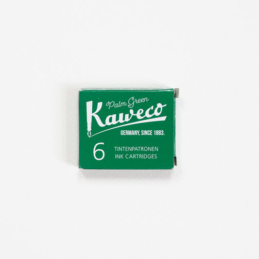 Kaweco Ink cartridges 6 pieces green