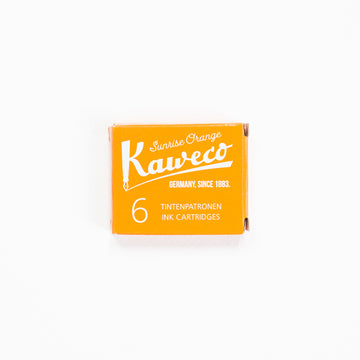 Kaweco Ink cartridges 6 pieces sunrise orange