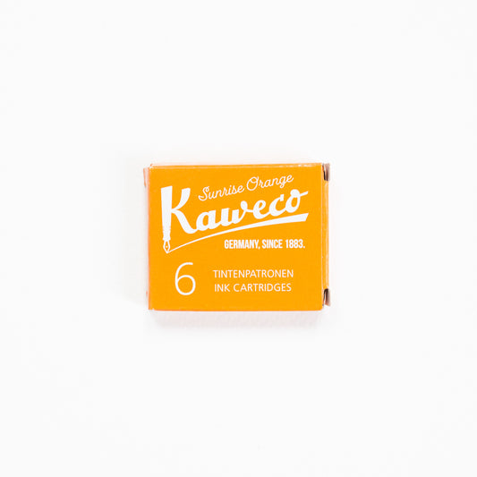 Kaweco Ink cartridges 6 pieces sunrise orange