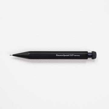 Kaweco Mini Special Aluminium Black Matt (105 mm) Vulpotlood 0,9mm