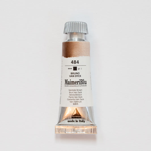 Maimeri Blu 12ml 484 Vandyke Brown