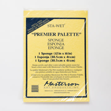 Masterson Sta-Wet Premier Palette Sponge Refill Pack of 1