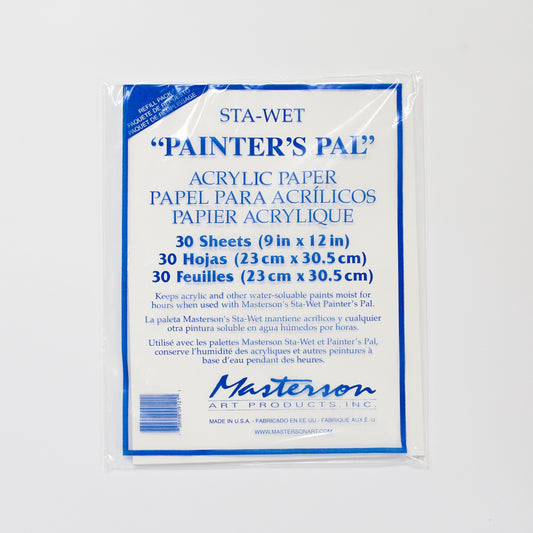 Masterson Sta-Wet Painters Pal Paper Refill Pack of 30 Sheets