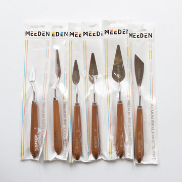 Meeden Paletmessen set 6 (stainless steel)