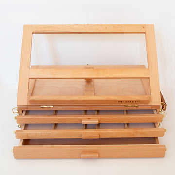 Meeden Tabletop easel with drawers