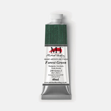 Michael Harding Oil Paint 40ml 250 Forest Green