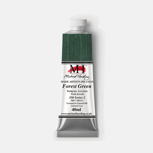 Michael Harding Oil Paint 40ml 250 Forest Green