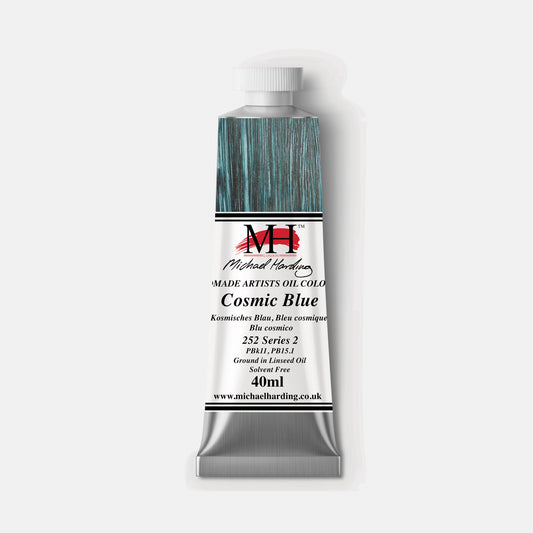 Michael Harding Oil Paint 40ml 252 Cosmic Blue