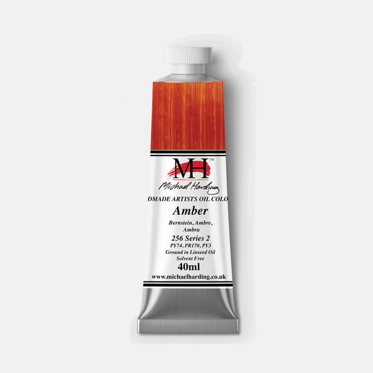 Michael Harding Oil Paint 40ml 256 Amber