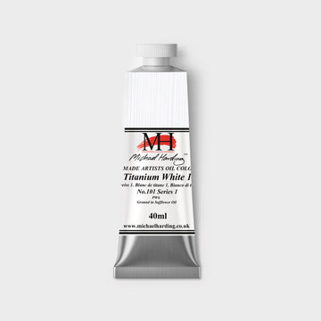 Michael Harding Oil paint 40ml 101 Titanium White No 1 (Saff) S1