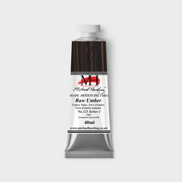 Michael Harding Oil paint 40ml 121 Raw Umber S1