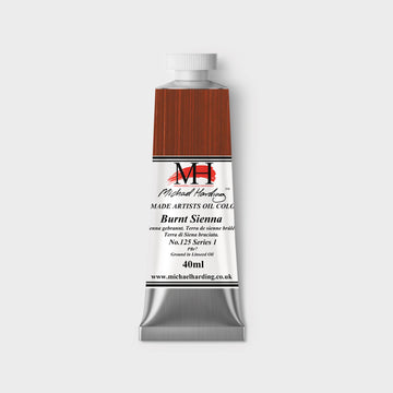 Michael Harding Oil paint 40ml 125 Burnt Sienna S1
