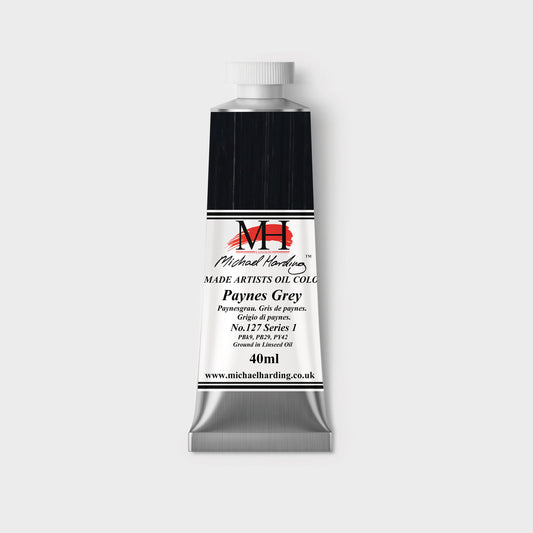 Michael Harding Oil paint 40ml 127 Paynes Grey S1