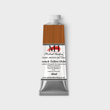 Michael Harding Oil paint 40ml 133 French Yellow Ochre S1