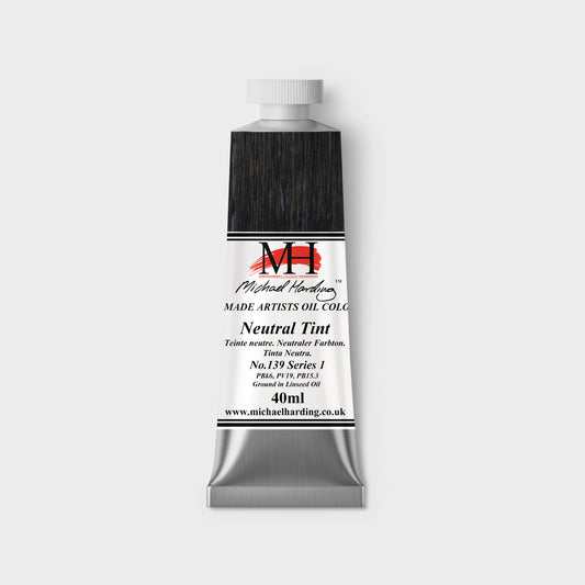 Michael Harding Oil paint 40ml 139 Neutral Tint S1