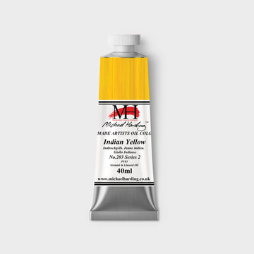 Michael Harding Oil paint 40ml 203 Indian Yellow S2