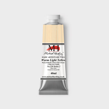 Michael Harding Oil paint 40ml 226 Warm Light Yellow S2