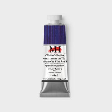 Michael Harding Oil paint 40ml 231 Phthalo Blue Red Shade S2