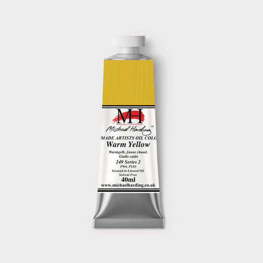 Michael Harding Oil paint 40ml 249 Warm Yellow S2