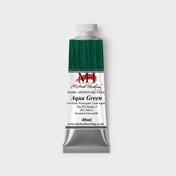 Michael Harding Oil paint 40ml 251 Aqua Green S2