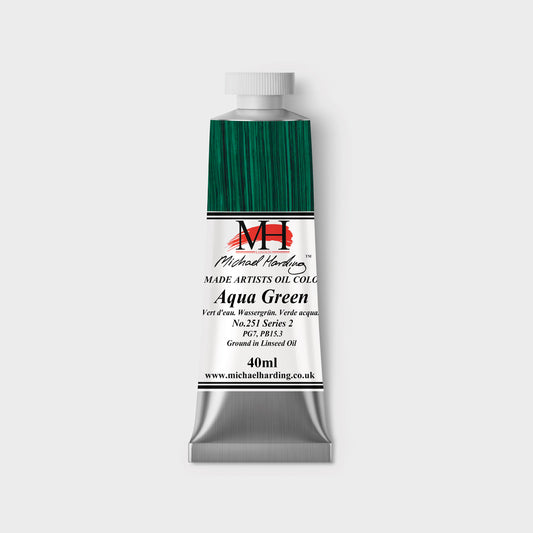 Michael Harding Oil paint 40ml 251 Aqua Green S2