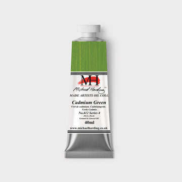 Michael Harding Oil paint 40ml 412 Cadmium Green S4