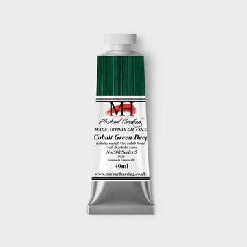 Michael Harding Oil paint 40ml 508 Cobalt Green Deep S5