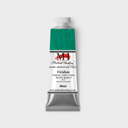 Michael Harding Oil paint 40ml 511 Viridian S5
