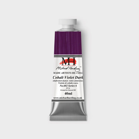 Michael Harding Oil paint 40ml 602 Cobalt Violet Dark S6
