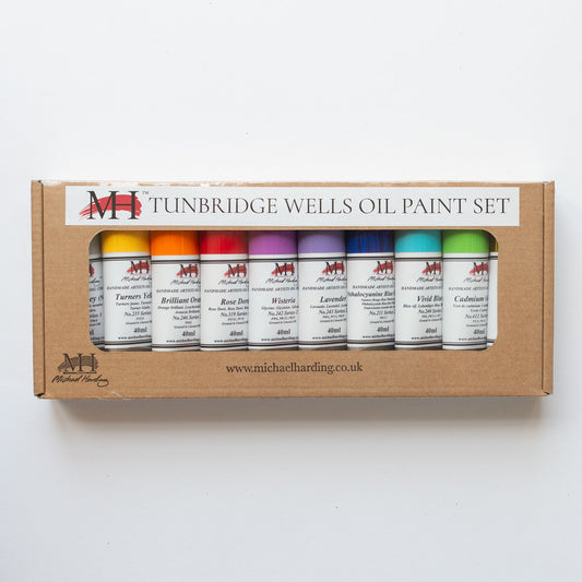 Michael Harding Oil paint 40ml Set 10 Tunbridge Wells Oil Set