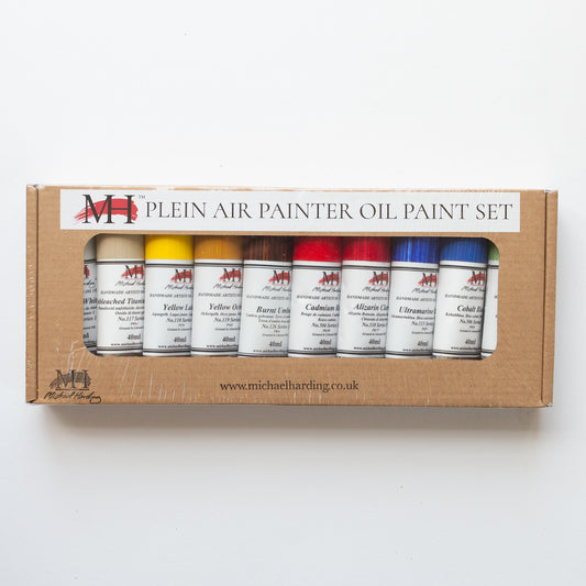 Michael Harding Oil paint 40ml Set 10 Plein Air 'Painter Set'