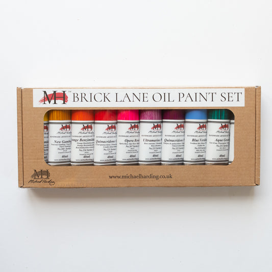 Michael Harding Oil paint 40ml Set 10 Brick Lane Oil Set