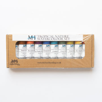 Michael Harding Artist Watercolour 15ml Set 10 Tropical Nature