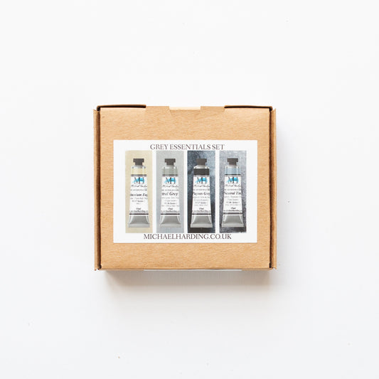 Michael Harding Artist Watercolour 15ml Set 4 Grey Essentials