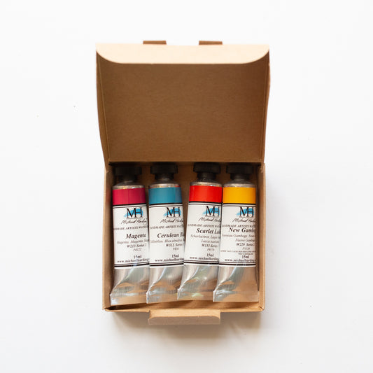 Michael Harding Artist Watercolour 15ml Set 4 Marlaine Michie Intro
