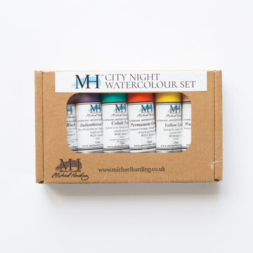 Michael Harding Artist Watercolour 15ml Set 6 City Night