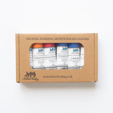 Michael Harding Artist Watercolour 15ml Set 6 Brienne Brown Essentials
