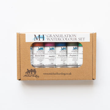 Michael Harding Artist Watercolour 15ml Set 6 Granulation
