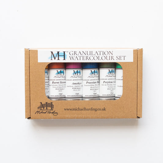 Michael Harding Artist Watercolour 15ml Set 6 Granulation