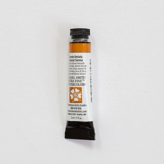 Daniel Smith Watercolor 5ml Extra Fine Monte Amiata Natural Sienna 1